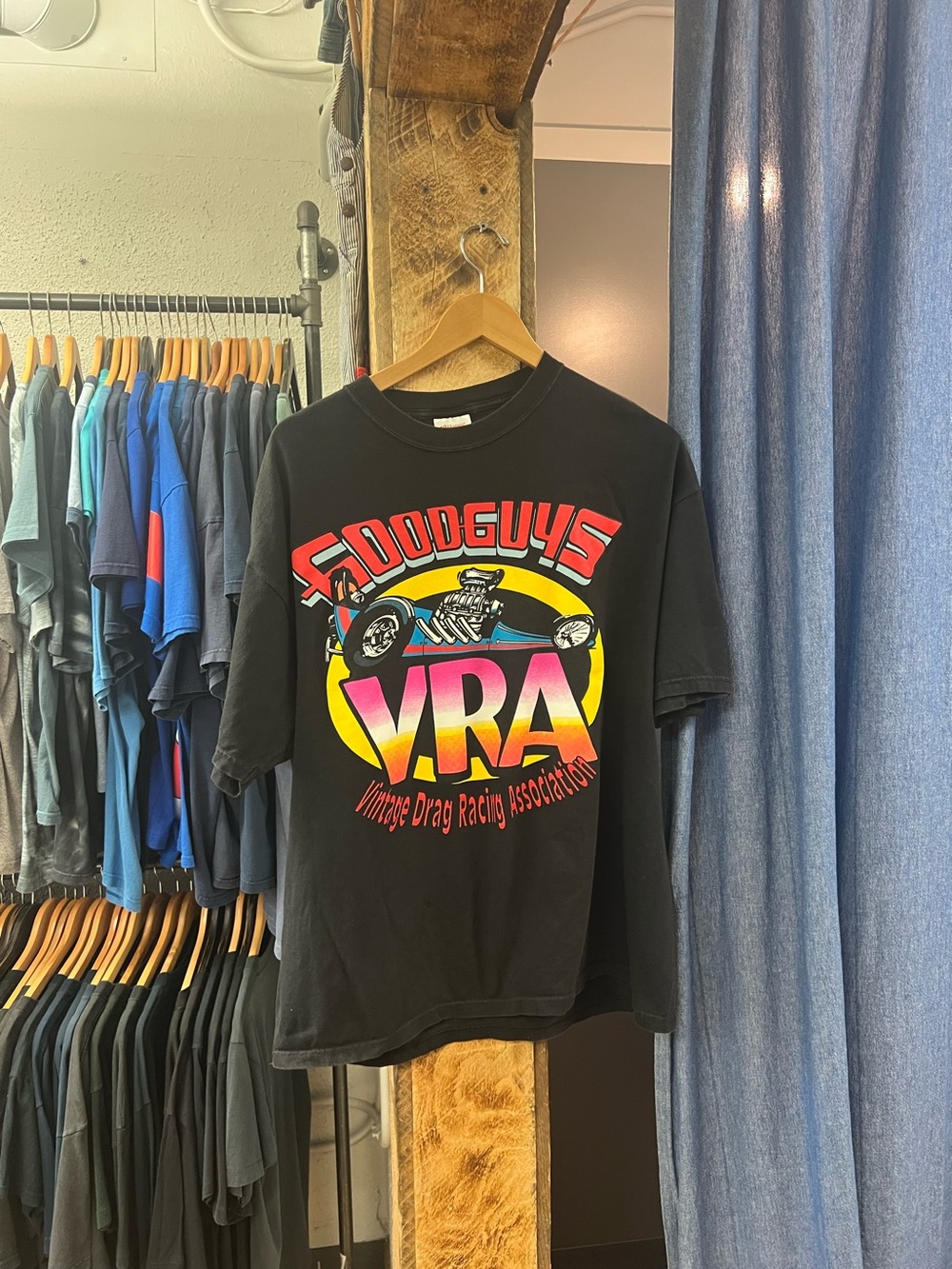 Vintage VRA Black Graphic T-Shirt
